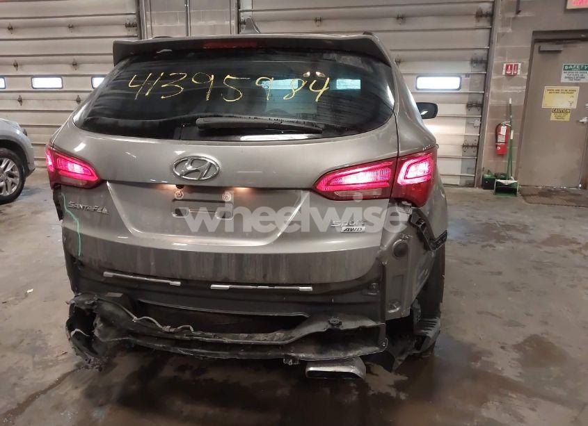 Photo 6 of 2018 Hyundai Santa FE SPORT 2.4L (VIN 5NMZUDLB7JH059242)