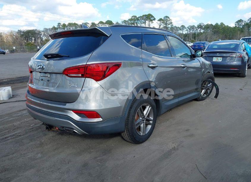 Photo 4 of 2018 Hyundai Santa FE SPORT 2.4L (VIN 5NMZUDLB7JH062724)