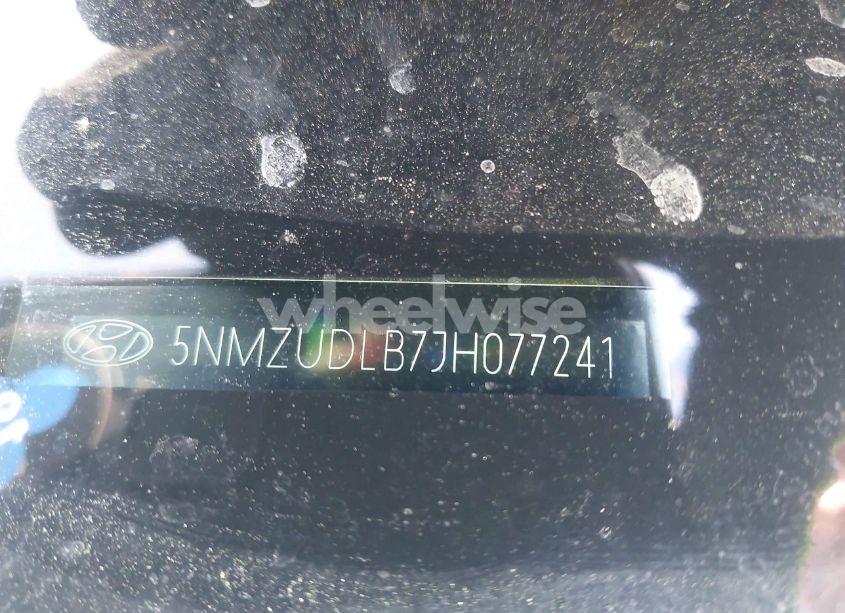 Photo 17 of 2018 Hyundai Santa FE SPORT 2.4L (VIN 5NMZUDLB7JH077241)