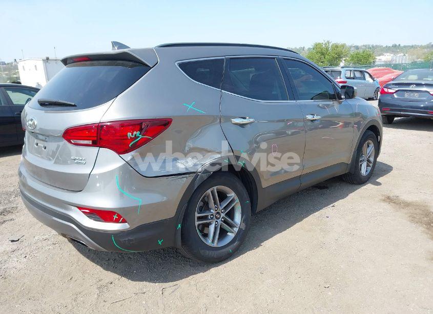 Photo 4 of 2017 Hyundai Santa FE SPORT 2.4L (VIN 5NMZUDLB8HH001912)