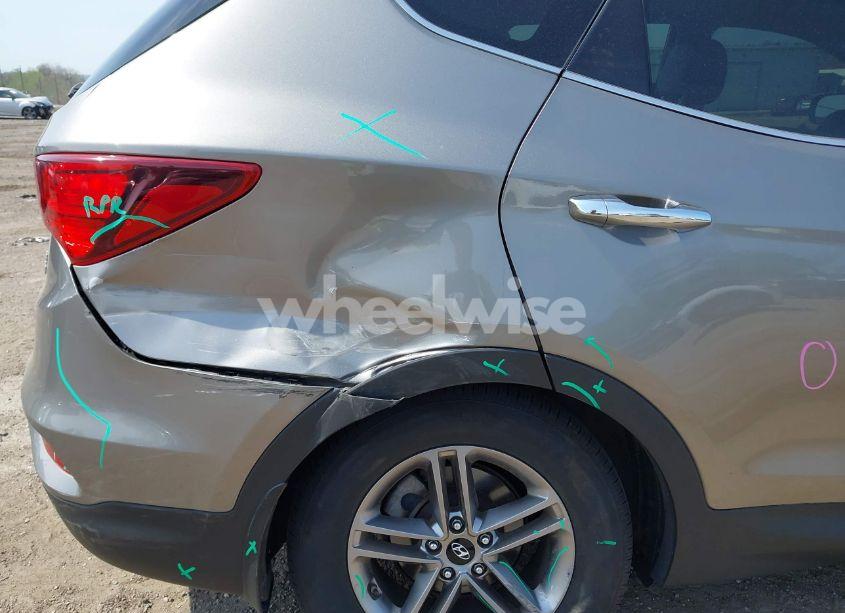 Photo 6 of 2017 Hyundai Santa FE SPORT 2.4L (VIN 5NMZUDLB8HH001912)