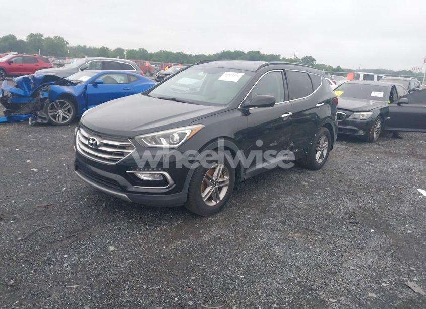 Photo 2 of 2017 Hyundai Santa FE SPORT 2.4L (VIN 5NMZUDLB8HH009282)