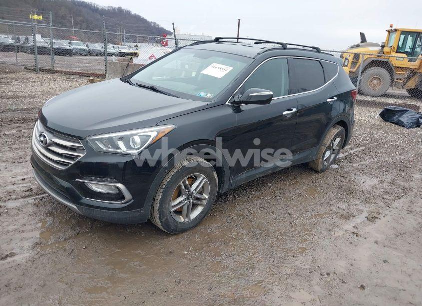 Photo 2 of 2017 Hyundai Santa FE SPORT 2.4L (VIN 5NMZUDLB8HH011954)