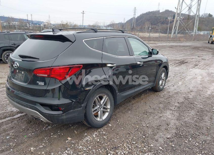 Photo 4 of 2017 Hyundai Santa FE SPORT 2.4L (VIN 5NMZUDLB8HH011954)