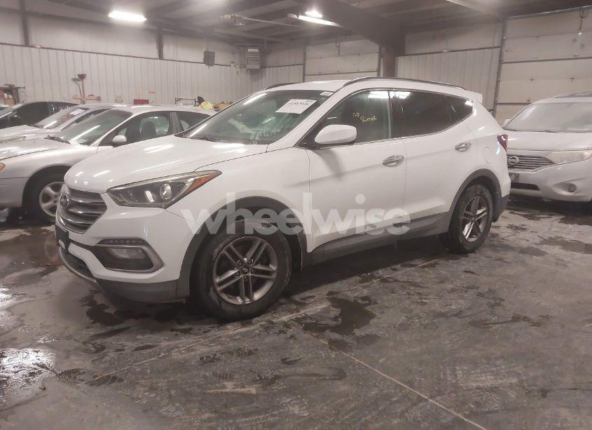 Photo 2 of 2017 Hyundai Santa FE SPORT 2.4L (VIN 5NMZUDLB8HH021108)