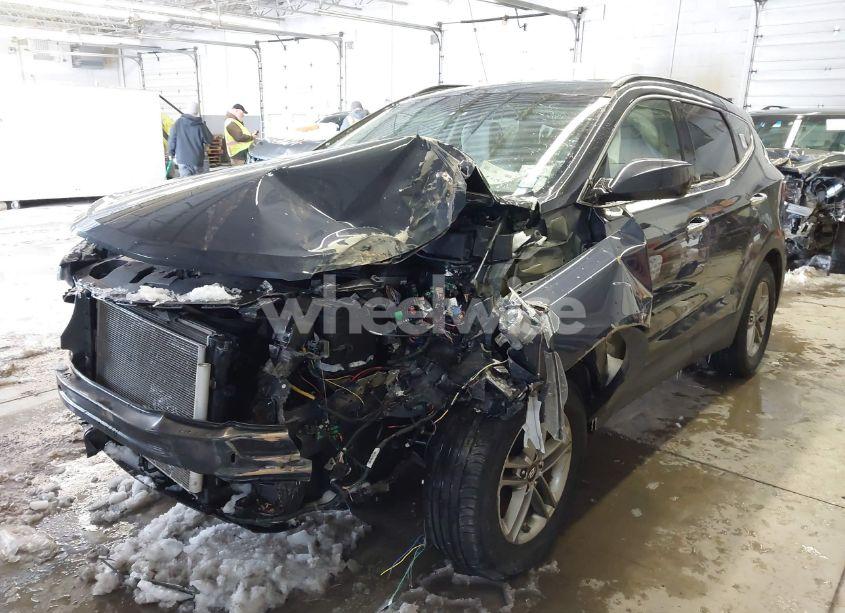 Photo 2 of 2017 Hyundai Santa FE SPORT 2.4L (VIN 5NMZUDLB8HH033369)