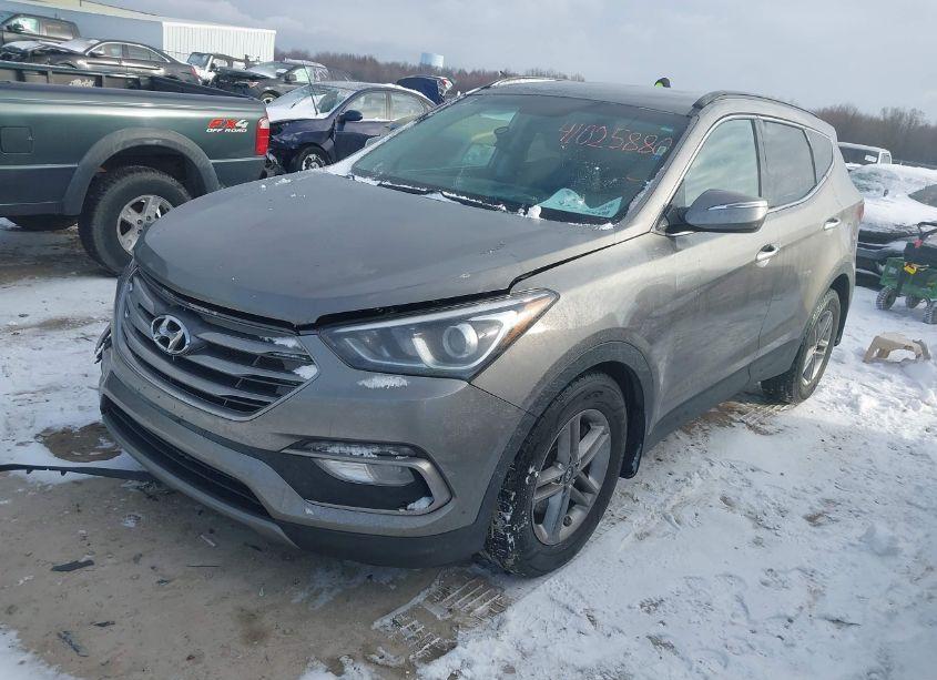 Photo 2 of 2017 Hyundai Santa FE SPORT 2.4L (VIN 5NMZUDLBXHH046088)