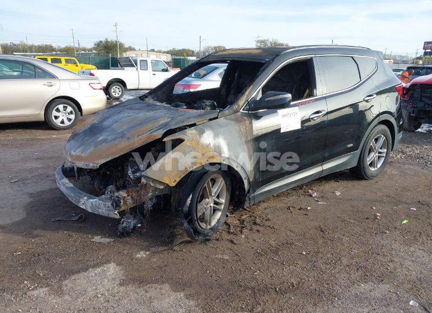 Photo 2 of 2018 Hyundai Santa FE SPORT 2.4L (VIN 5NMZUDLBXJH058960)