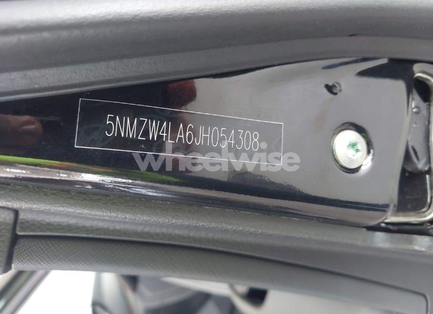 Photo 9 of 2018 Hyundai Santa FE SPORT 2.0T ULTIMATE (VIN 5NMZW4LA6JH054308)