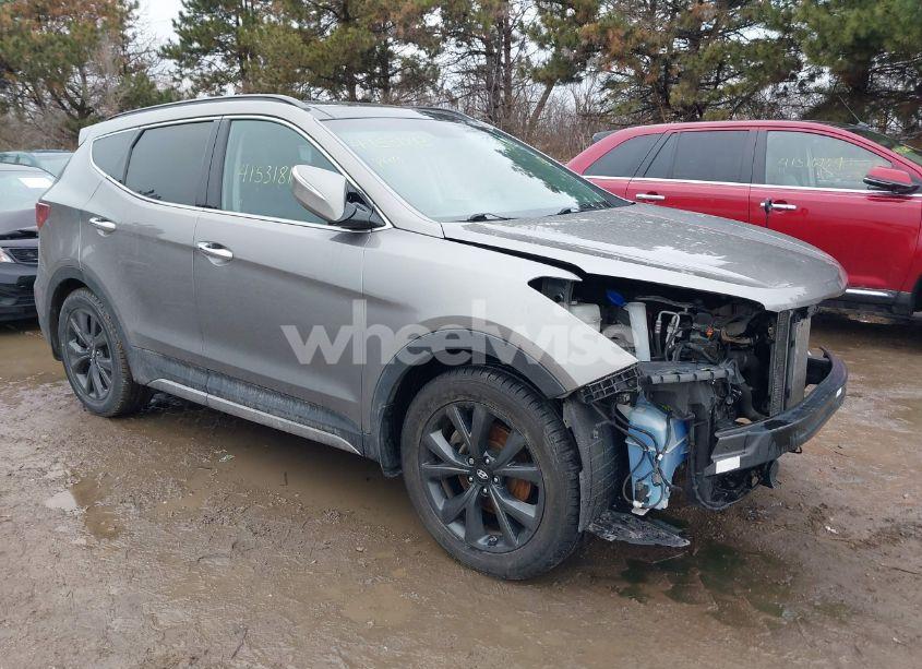 2018 Hyundai Santa FE SPORT 2.0T ULTIMATE (VIN 5NMZW4LA7JH102625) main photo