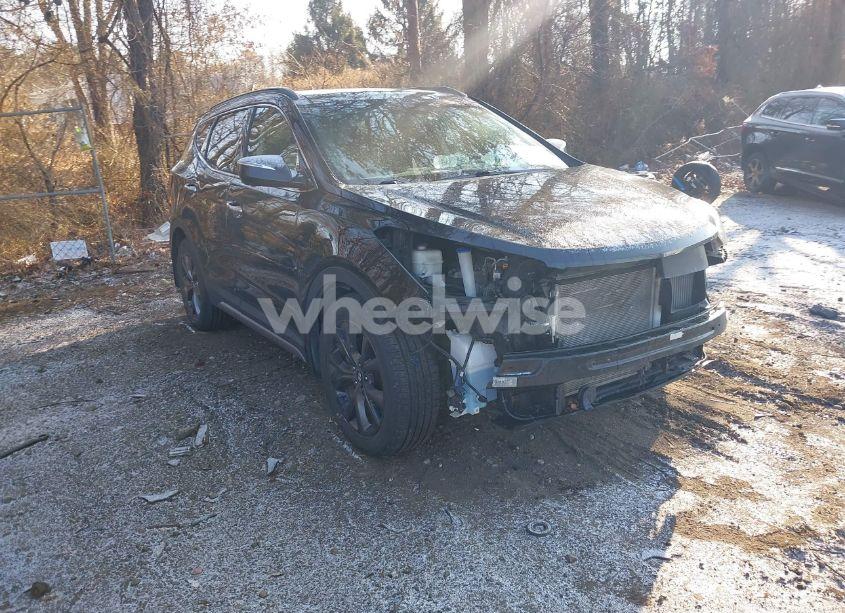 2018 Hyundai Santa FE SPORT 2.0T ULTIMATE (VIN 5NMZWDLA2JH085717) main photo