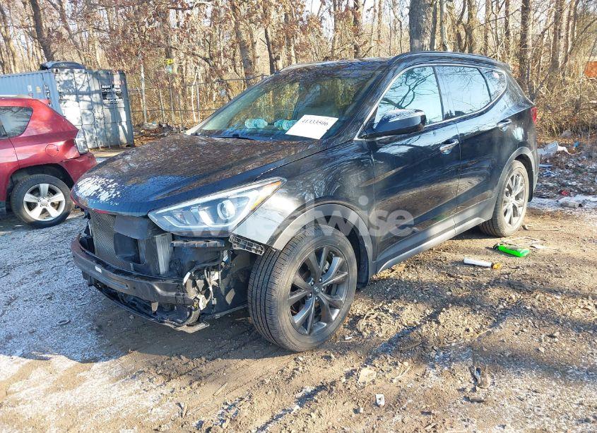 Photo 2 of 2018 Hyundai Santa FE SPORT 2.0T ULTIMATE (VIN 5NMZWDLA2JH085717)