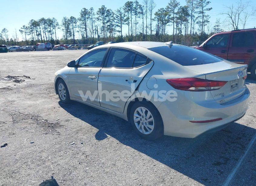 Photo 3 of 2017 Hyundai Elantra SE (VIN 5NPD74LF0HH125616)
