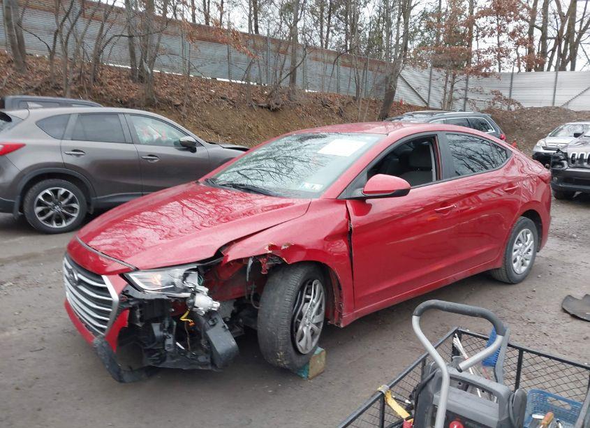 Photo 2 of 2017 Hyundai Elantra SE (VIN 5NPD74LF0HH183595)