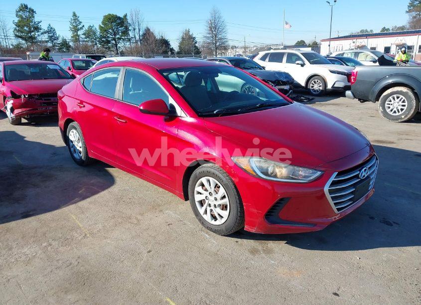 2017 Hyundai Elantra SE (VIN 5NPD74LF1HH070853) main photo