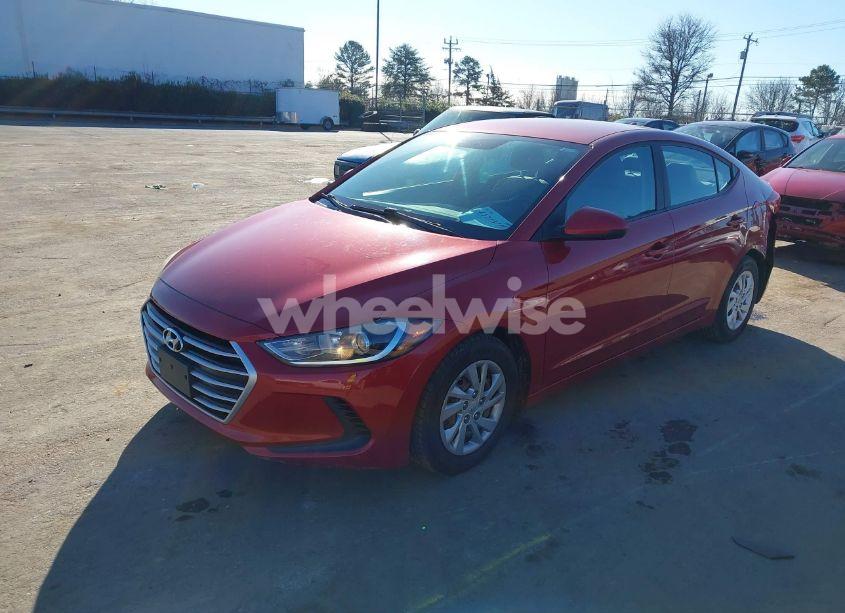 Photo 2 of 2017 Hyundai Elantra SE (VIN 5NPD74LF1HH070853)
