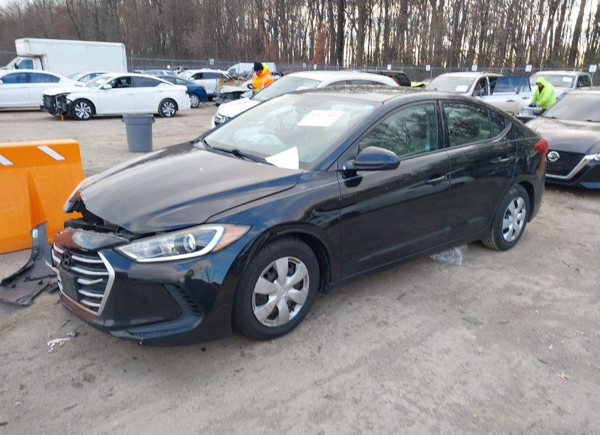 Photo 2 of 2017 Hyundai Elantra SE (VIN 5NPD74LF1HH110977)