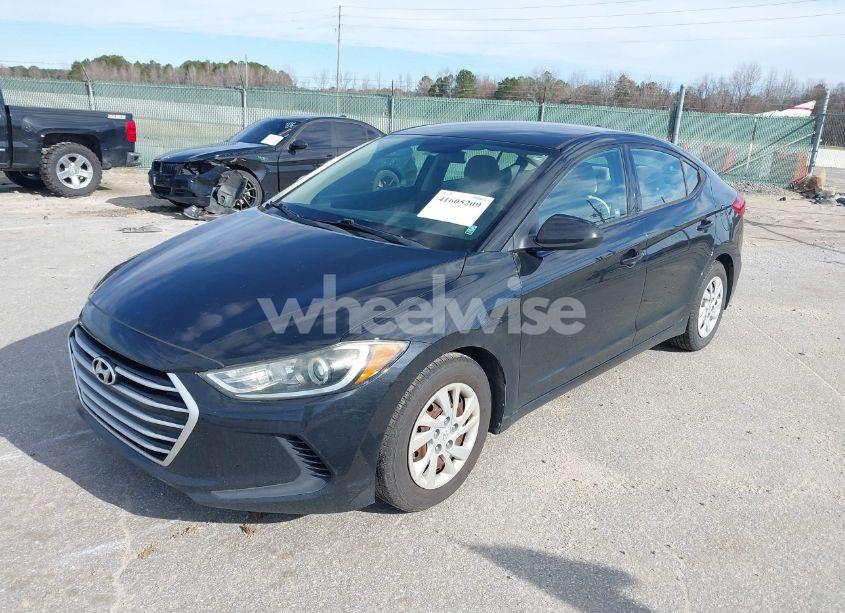 Photo 2 of 2017 Hyundai Elantra SE (VIN 5NPD74LF1HH144482)