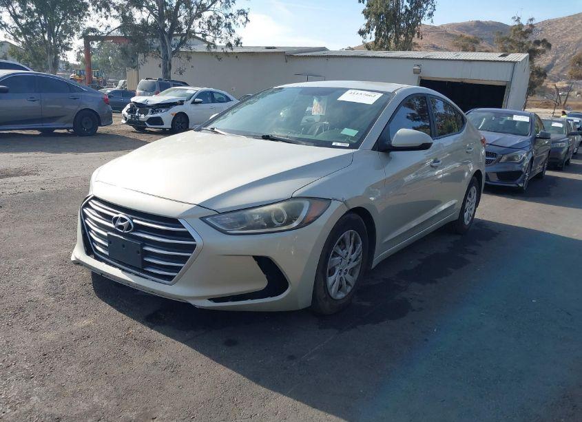 Photo 2 of 2017 Hyundai Elantra SE (VIN 5NPD74LF1HH166644)