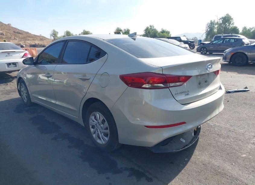 Photo 3 of 2017 Hyundai Elantra SE (VIN 5NPD74LF1HH166644)