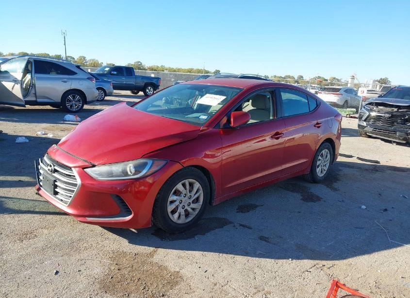 Photo 2 of 2017 Hyundai Elantra SE (VIN 5NPD74LF1HH208522)