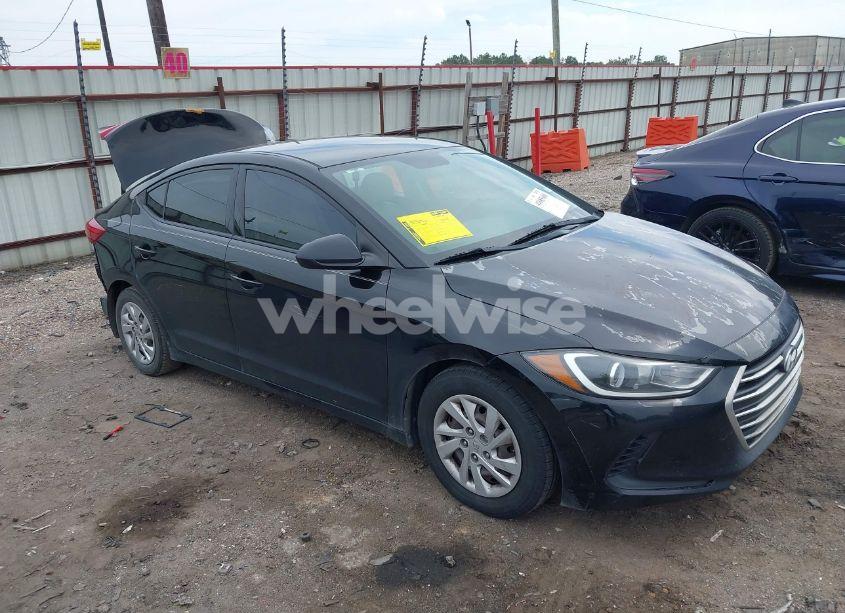 2018 Hyundai Elantra SE (VIN 5NPD74LF1JH342081) main photo