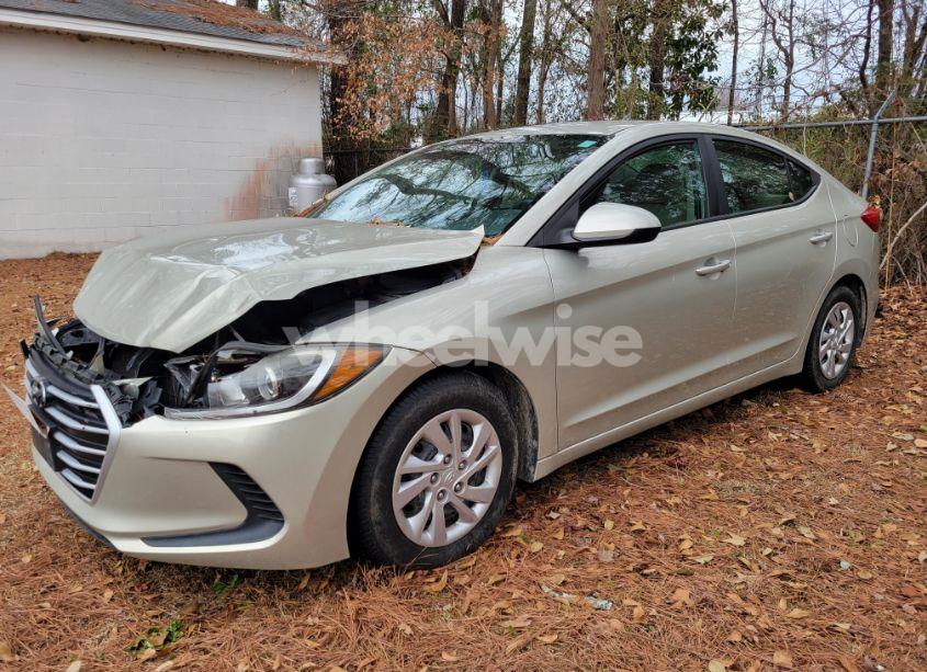 Photo 2 of 2017 Hyundai Elantra (VIN 5NPD74LF2HH099844)