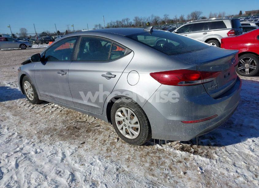 Photo 3 of 2017 Hyundai Elantra SE (VIN 5NPD74LF2HH104105)