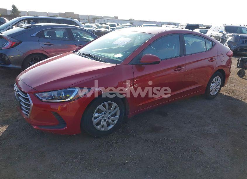Photo 2 of 2017 Hyundai Elantra SE (VIN 5NPD74LF2HH204334)