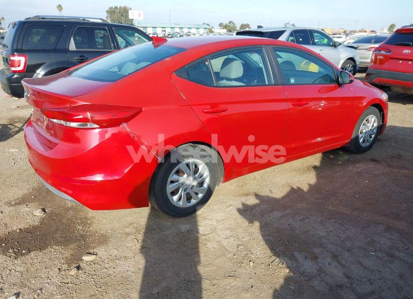 Photo 4 of 2017 Hyundai Elantra SE (VIN 5NPD74LF2HH204334)