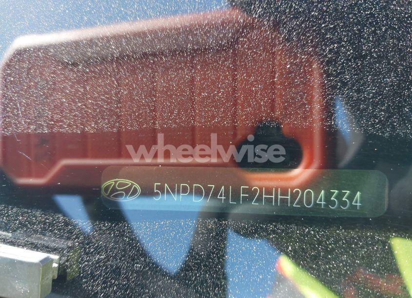 Photo 9 of 2017 Hyundai Elantra SE (VIN 5NPD74LF2HH204334)