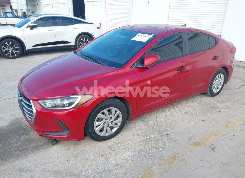 Photo 2 of 2017 Hyundai Elantra SE (VIN 5NPD74LF3HH112164)