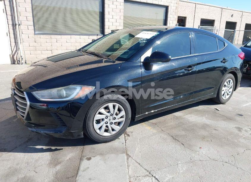 Photo 2 of 2017 Hyundai Elantra SE (VIN 5NPD74LF3HH166239)