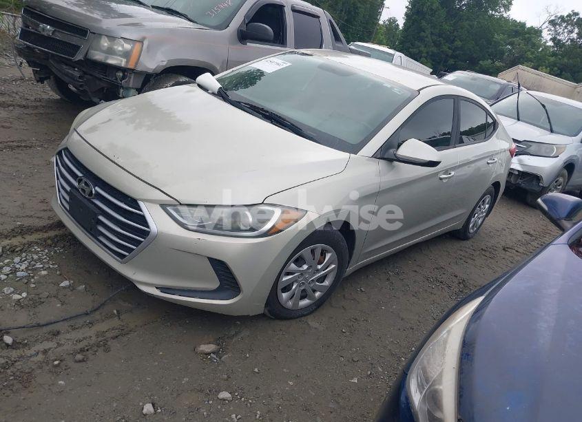 Photo 2 of 2017 Hyundai Elantra SE (VIN 5NPD74LF3HH167259)