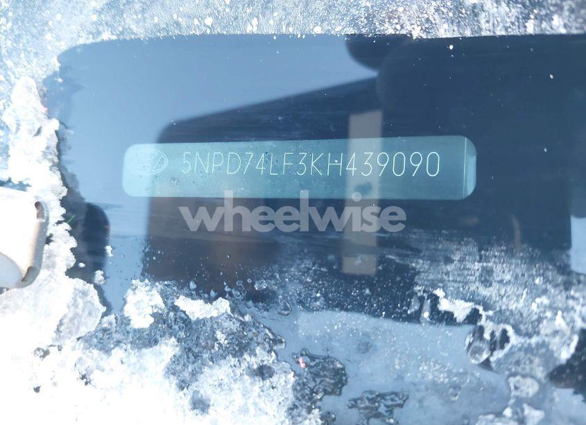 Photo 9 of 2019 Hyundai Elantra SE (VIN 5NPD74LF3KH439090)