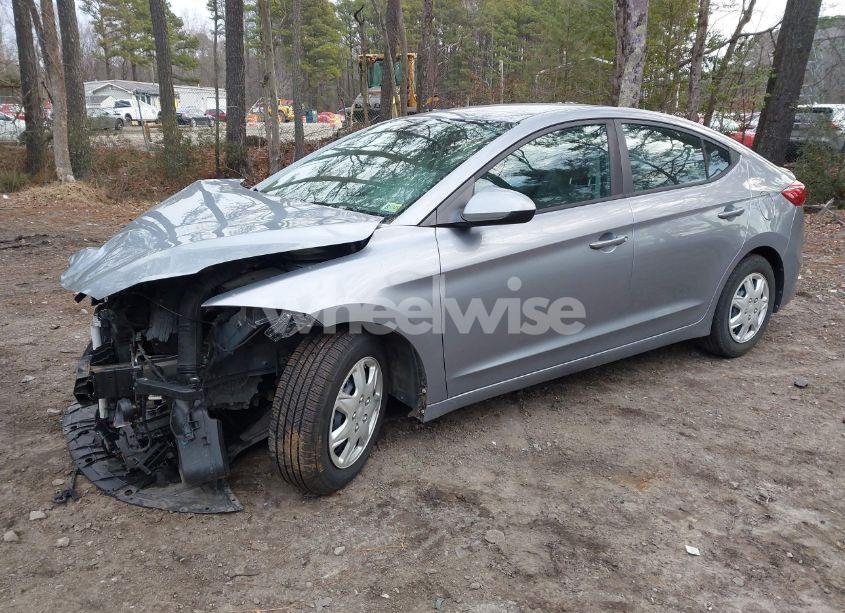 Photo 2 of 2017 Hyundai Elantra SE (VIN 5NPD74LF4HH091597)