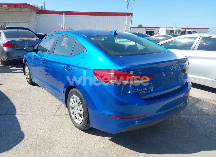 Photo 3 of 2017 Hyundai Elantra SE (VIN 5NPD74LF4HH102789)
