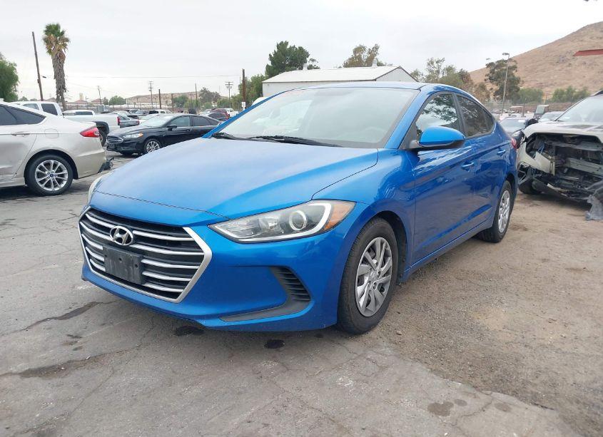 Photo 2 of 2017 Hyundai Elantra SE (VIN 5NPD74LF4HH125974)