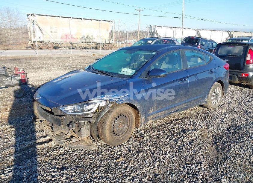 Photo 2 of 2017 Hyundai Elantra SE (VIN 5NPD74LF4HH136442)