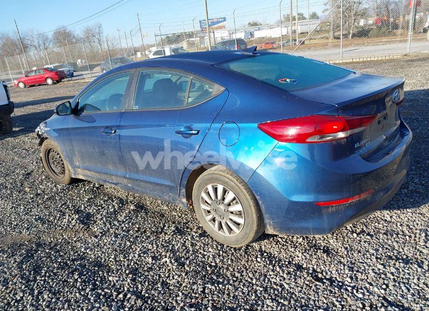 Photo 3 of 2017 Hyundai Elantra SE (VIN 5NPD74LF4HH136442)
