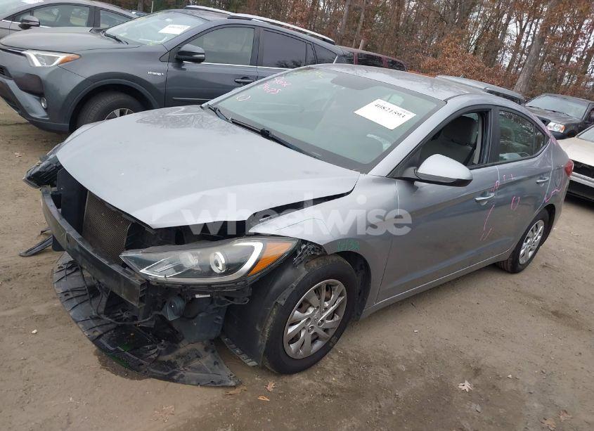 Photo 2 of 2017 Hyundai Elantra SE (VIN 5NPD74LF4HH166797)