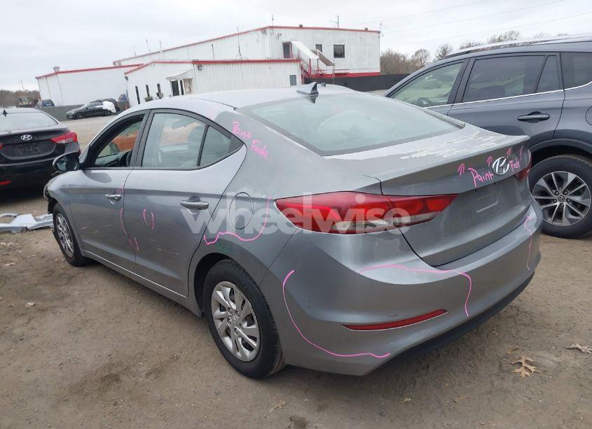 Photo 3 of 2017 Hyundai Elantra SE (VIN 5NPD74LF4HH166797)