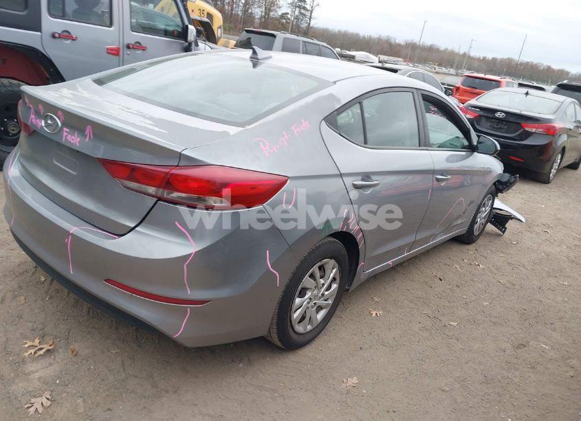 Photo 4 of 2017 Hyundai Elantra SE (VIN 5NPD74LF4HH166797)