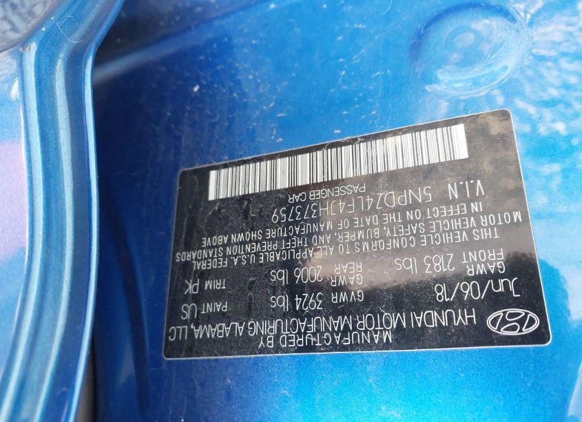 Photo 9 of 2018 Hyundai Elantra SE (VIN 5NPD74LF4JH373759)