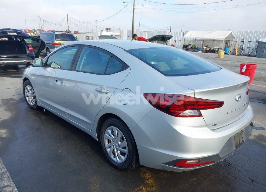 Photo 3 of 2019 Hyundai Elantra SE (VIN 5NPD74LF4KH485849)