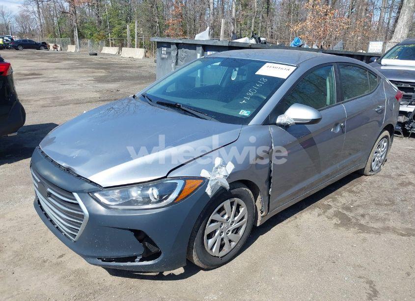 Photo 2 of 2017 Hyundai Elantra SE (VIN 5NPD74LF5HH077109)