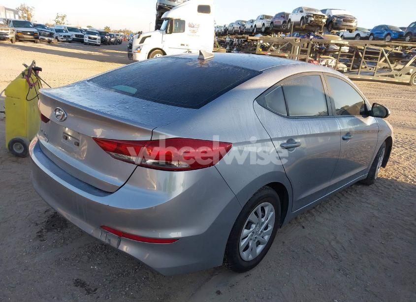 Photo 4 of 2017 Hyundai Elantra SE (VIN 5NPD74LF5HH101859)