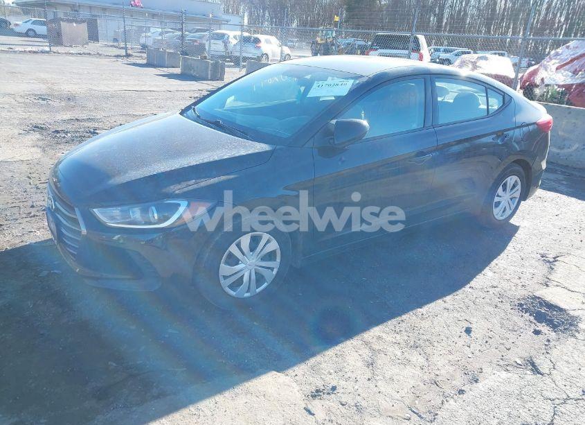 Photo 2 of 2017 Hyundai Elantra SE (VIN 5NPD74LF5HH171393)