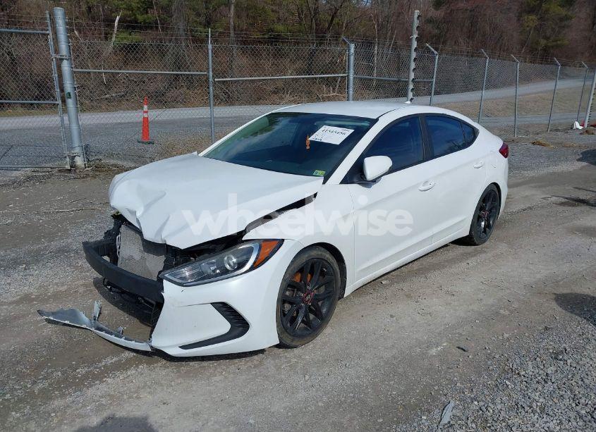 Photo 2 of 2017 Hyundai Elantra SE (VIN 5NPD74LF5HH192891)