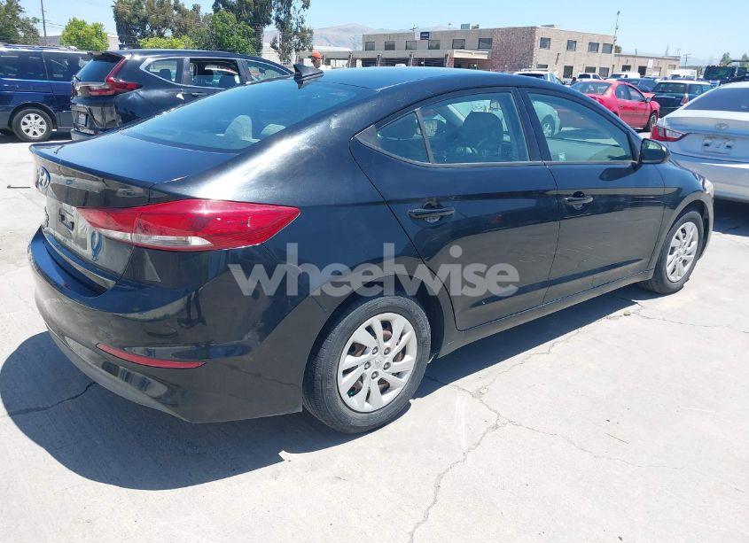 Photo 4 of 2017 Hyundai Elantra SE (VIN 5NPD74LF5HH193071)